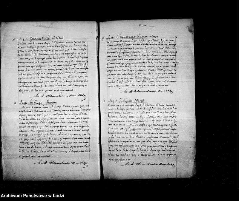 Obraz 8 z jednostki "Akta urodzeń"