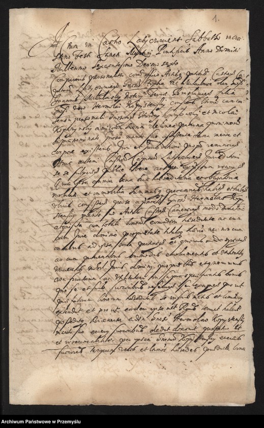 image.from.unit.number "Proces do dóbr Hordynia i Siekierczyce między Borkowskimi, Kopystyńskimi, Lityńskimi. Inwentarze Hordyni i Siekierzyc"