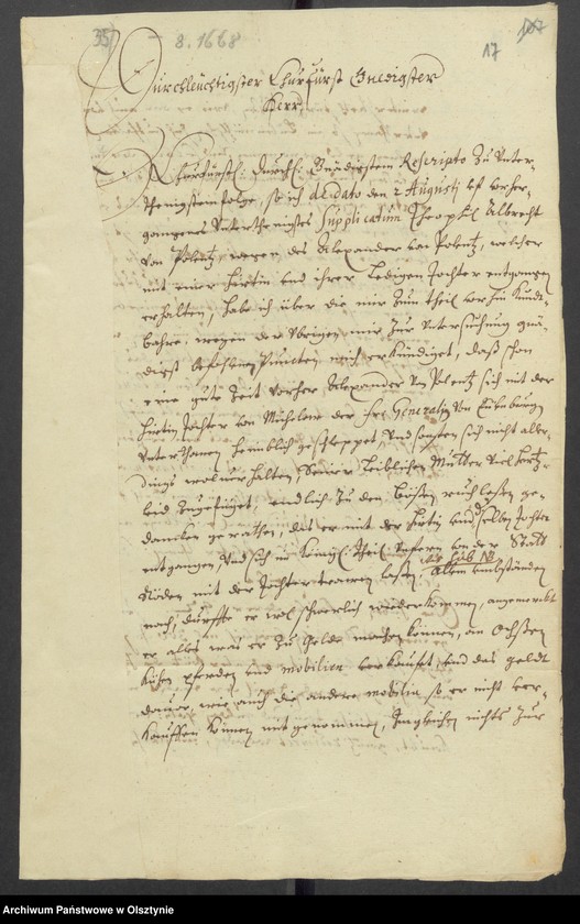 image.from.unit.number "Faulen [Ulnowo/Faulen - spor o wolny połów, karczmę, łany kościelne, ponowny obmiar majątku]"