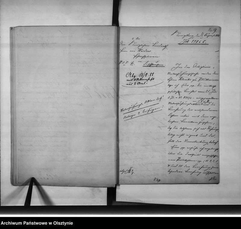 image.from.unit.number "Disciplinar-Untersuchung gegn den Lehrer Klemke [Ludwig leopold] in Plutwinnen Kreis Fischhausen"