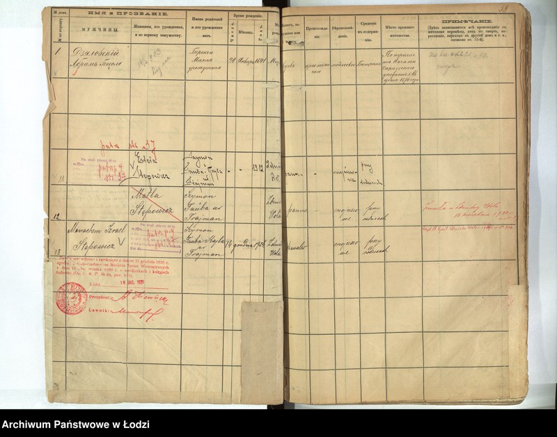 image.from.unit.number "[Księga ludności stałej m. Łodzi guberni piotrkowskiej - Dzielnicy Bałuty nr domu 1-9]"