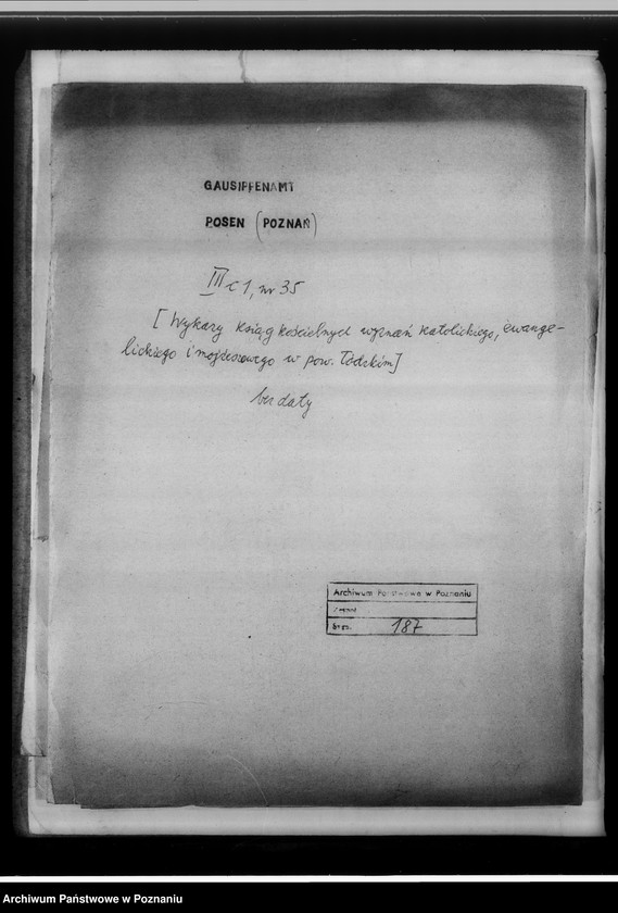 image.from.unit.number "[Wykaz ksiąg kościelnych wyznań: katolickiego, ewangelickiego i mojżeszowego w powiecie łódzkim]"