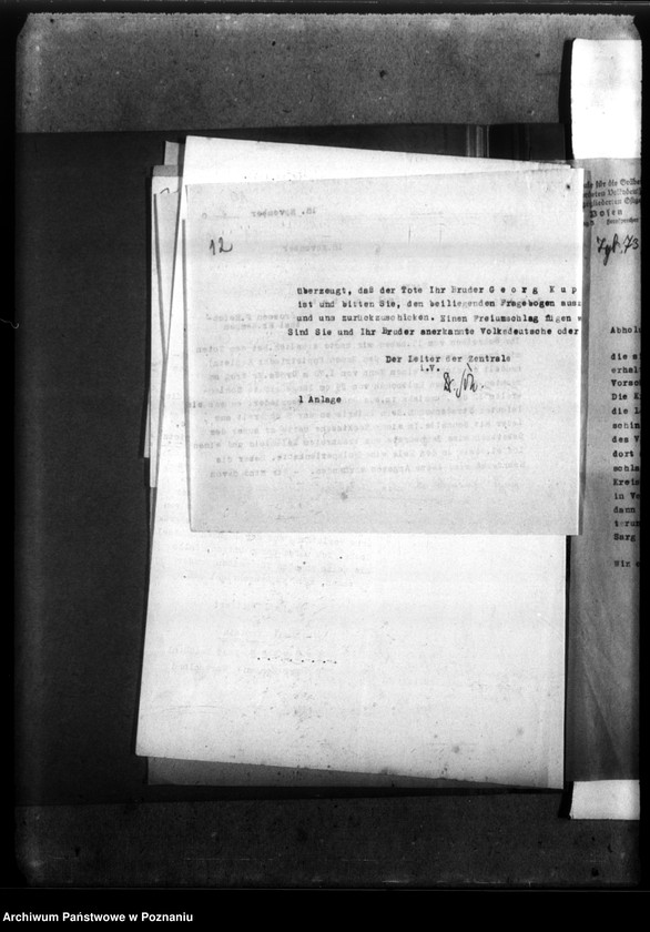 Obraz 16 z jednostki "Georg Kupietz aus Prossen, Kreis Kempen (Kępno)"