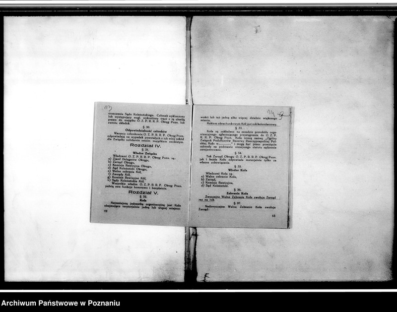 Obraz 13 z jednostki "Sprawozdania z zebrań związku - Koło Środa. Statut i regulamin"