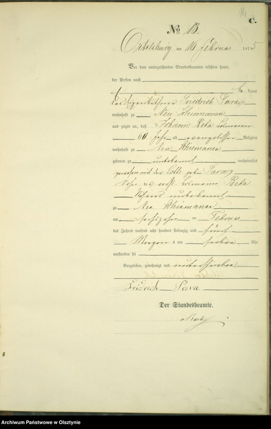 image.from.unit.number "Haupt-Sterbe-Register Nr 1 - 78"