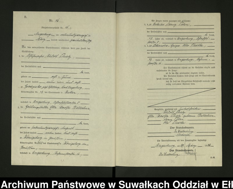 image.from.unit.number "[Heirats - Register (Neben - Register) Standesamt Angerburg einschl. der Bezirke, Gr. Strengeln, Prinowen und Kehlen Kreis Angerburg]"