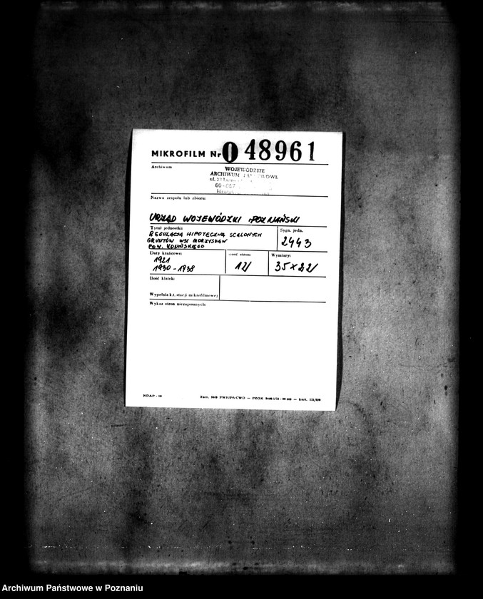 image.from.unit.number "Regulacja hipoteczna scalonych gruntów wsi Morzysław powiatu konińskiego"