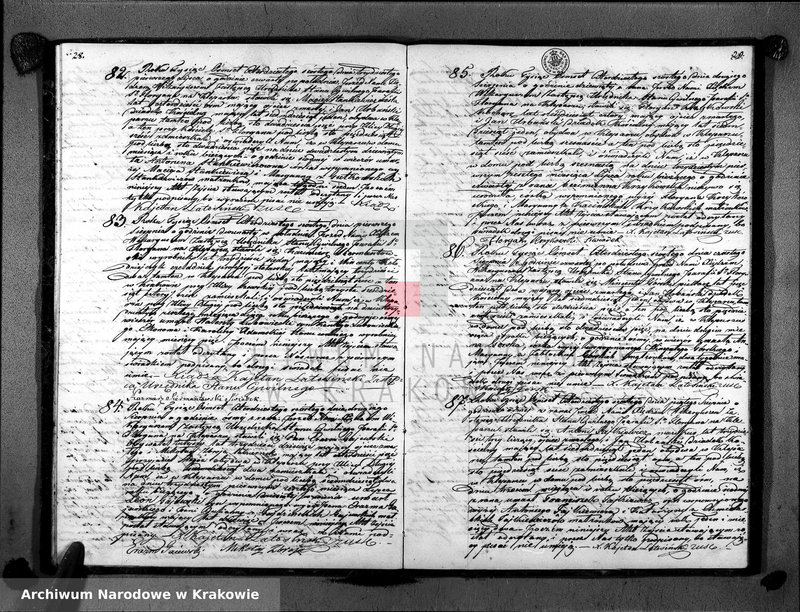 image.from.unit.number "Księga Aktów Zejścia dla Parafii So. Floryana na Kleparzu na rok 1846 sporządzona"