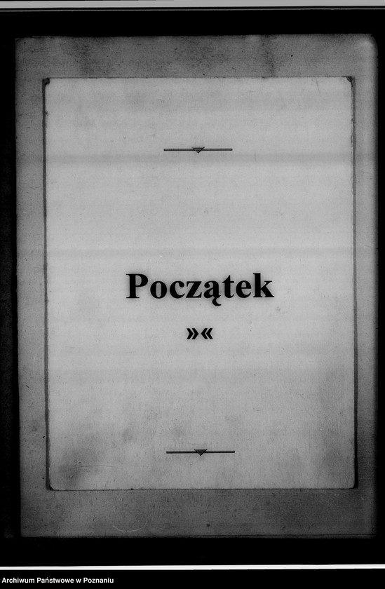 Obraz 3 z jednostki "Dissidentenregister im Amtsgericht Posen [Poznań]: Abt. VII"