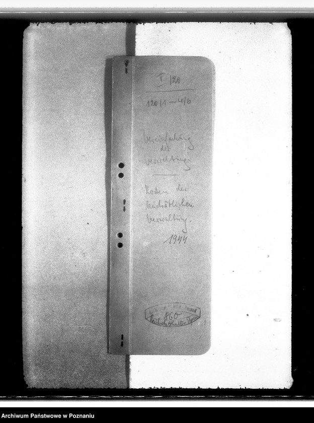 Obraz 4 z jednostki "Vereinfachung der Verwaltung. Kosten der landrätlichen Verwaltung"