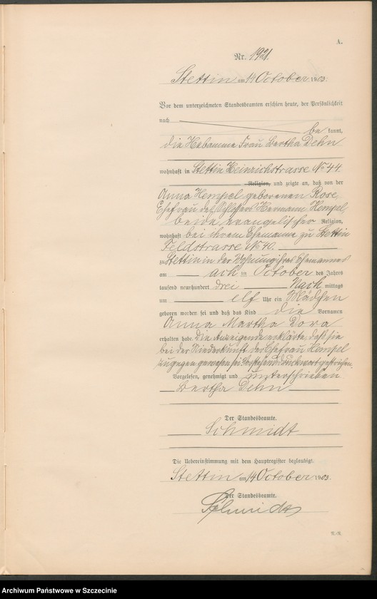 image.from.unit.number "Geburts-Register (Neben-Register) Band V"