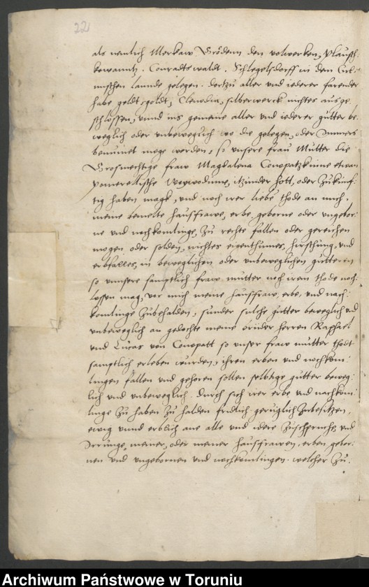 image.from.unit.number "Jerzy Konopacki II, kasztelan gdański i starosta świecki-podział majątku między braćmi Jerzym, Rafałem, Łukaszem"