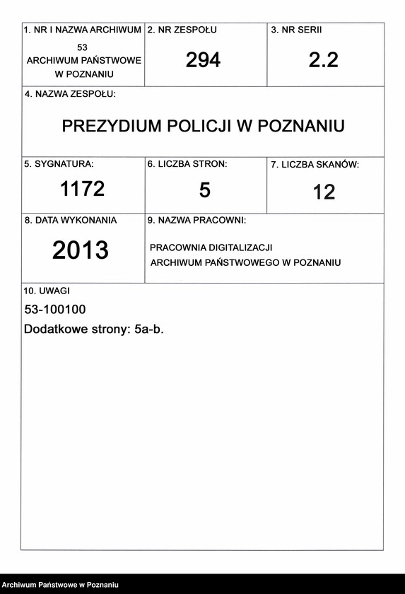 Obraz 1 z jednostki "A. betr. den Gutsbesitzer Wladimir von Ulatowski"