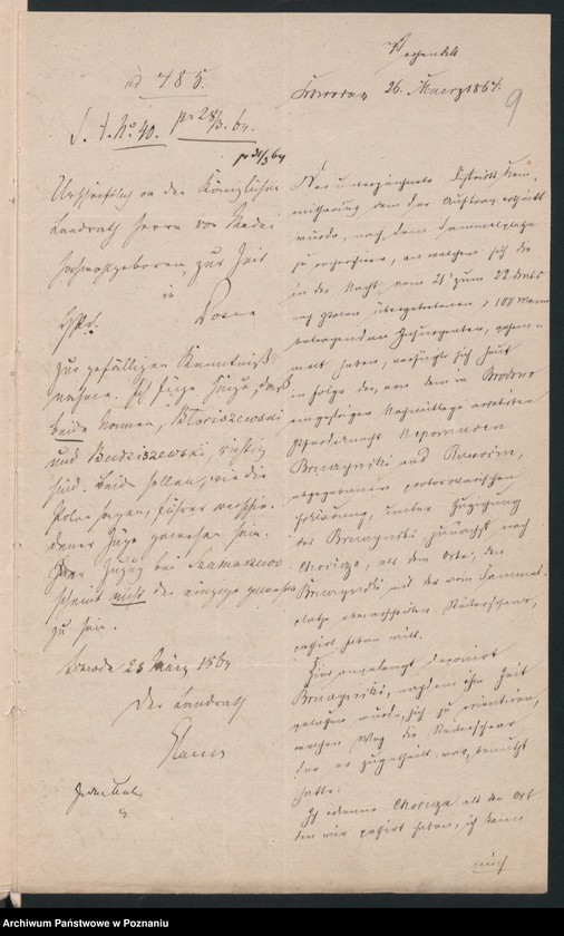 Obraz 12 z jednostki "Der Zuzug aus dem Kreise Schroda /Środa/."