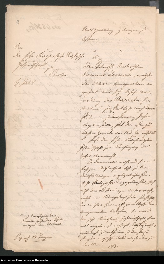 Obraz 12 z jednostki "A. betr. den polnischen Flüchtling Romuald Zorawski"