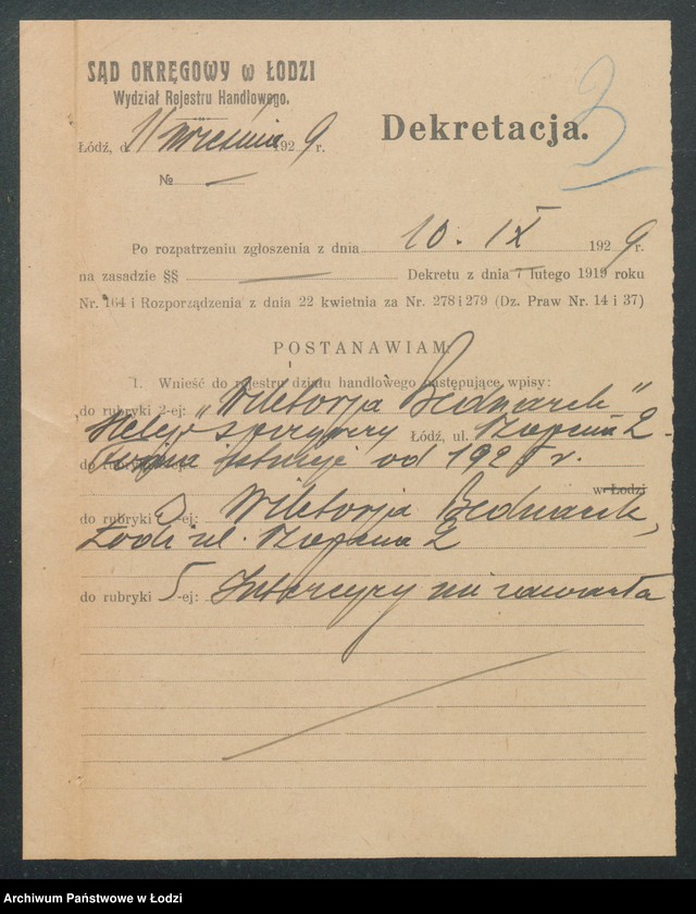 Obraz 5 z jednostki "Wiktorja Bednarek - sklep spożywczy"