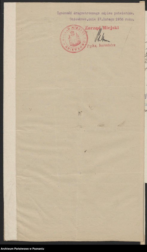 Obraz 14 z jednostki "Gniewkowo, powiat Inowrocław akta koła."