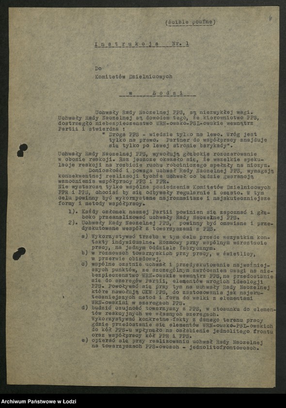 Obraz 7 z jednostki "Instrukcje i okólniki Wydziału"