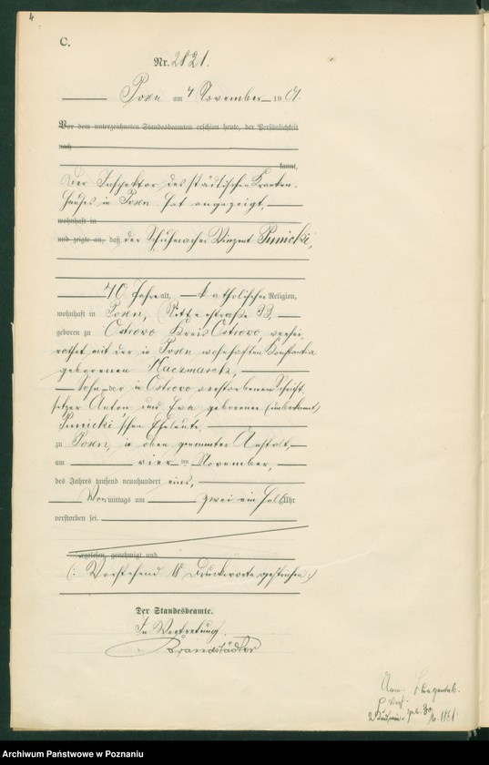 Obraz 7 z jednostki "[Księga zgonów t. VI]"