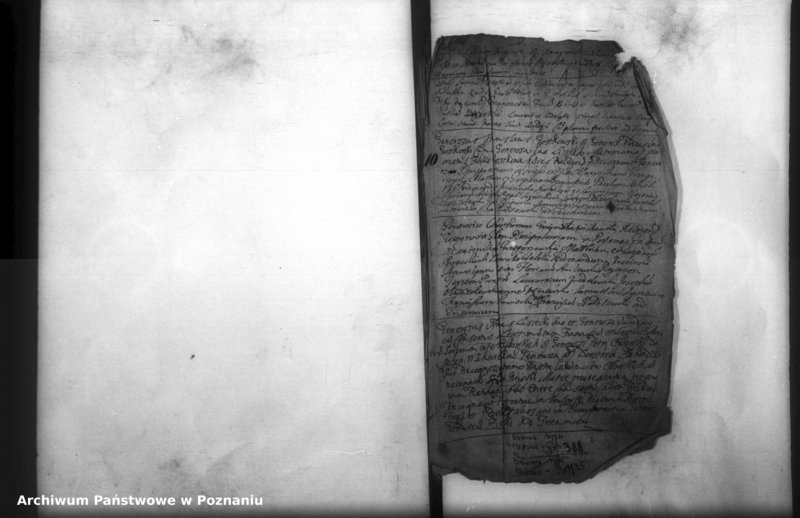 Obraz 3 z jednostki "Inscriptiones, resignationes [protocollon]"