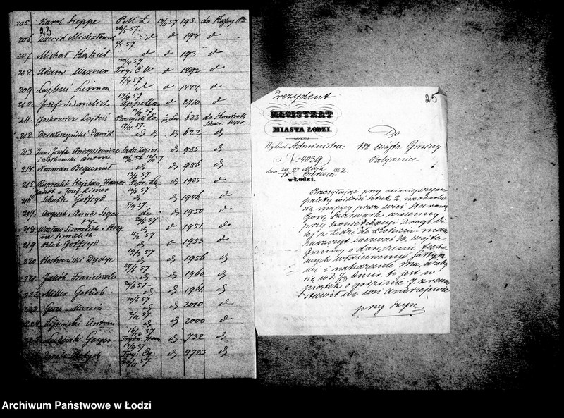 Obraz 16 z jednostki "Kontrolla nadsyłanych awizacji kar sądowych Magistratu miasta Łodzi"