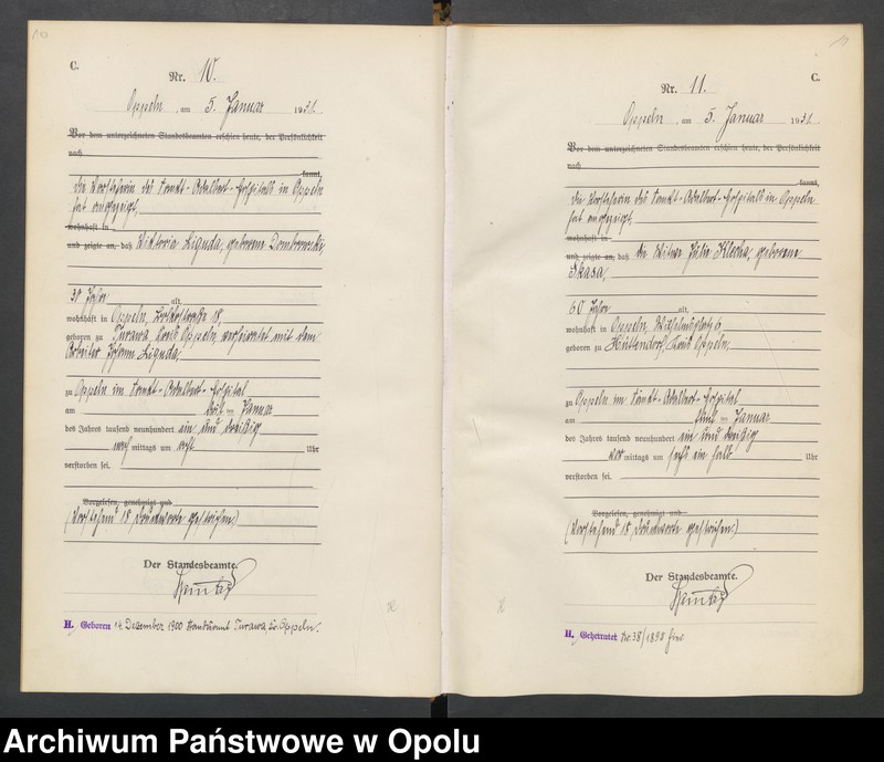 Obraz 9 z jednostki "[Rejestr zgonów] 1931 Tom I Nr 1-467"