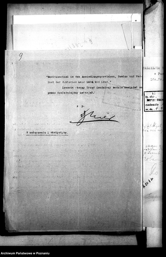 Obraz 13 z jednostki "Statystyka własności ziemskiej"