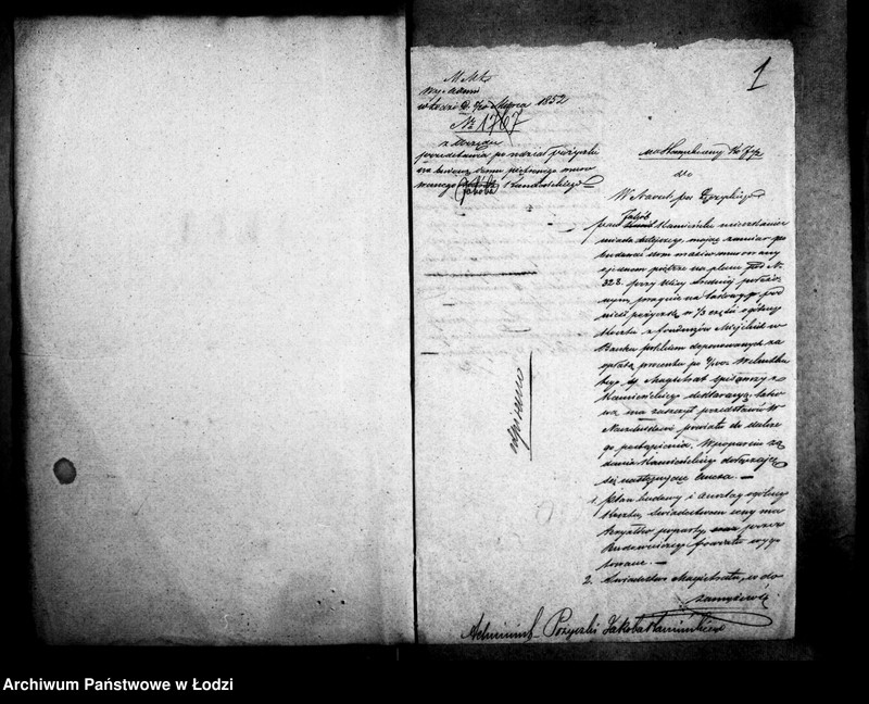 Obraz 6 z jednostki "Akta tyczące się pożyczki Jakuba Kamińskiego"