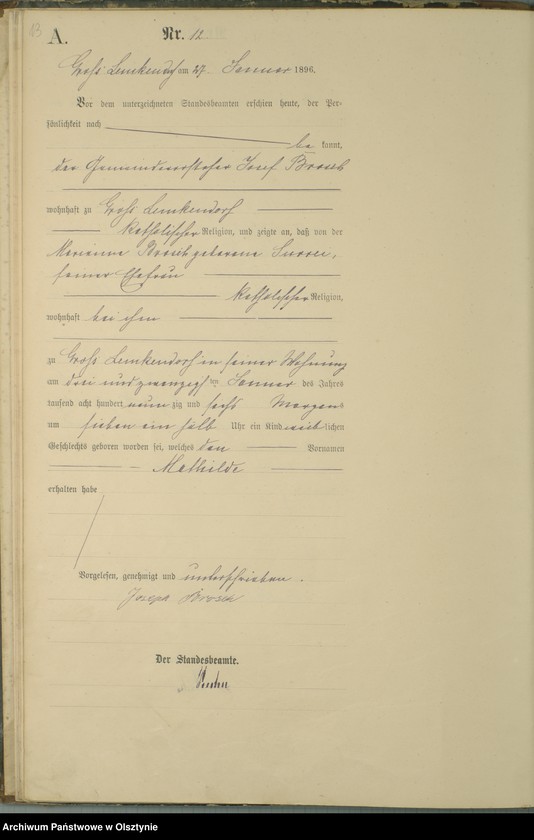 image.from.unit.number "Geburts-Haupt-Register Nr 1 - 121"