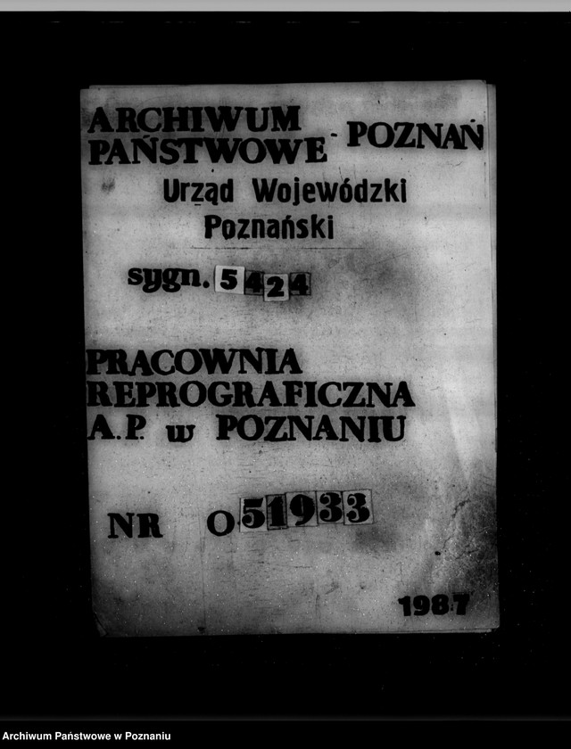 Obraz 1 z jednostki "Zatwierdzenie zakładu przemysłowego /ustawienia motoru ropowego/ Cukrowni w Środzie Spółka Akcyjna"