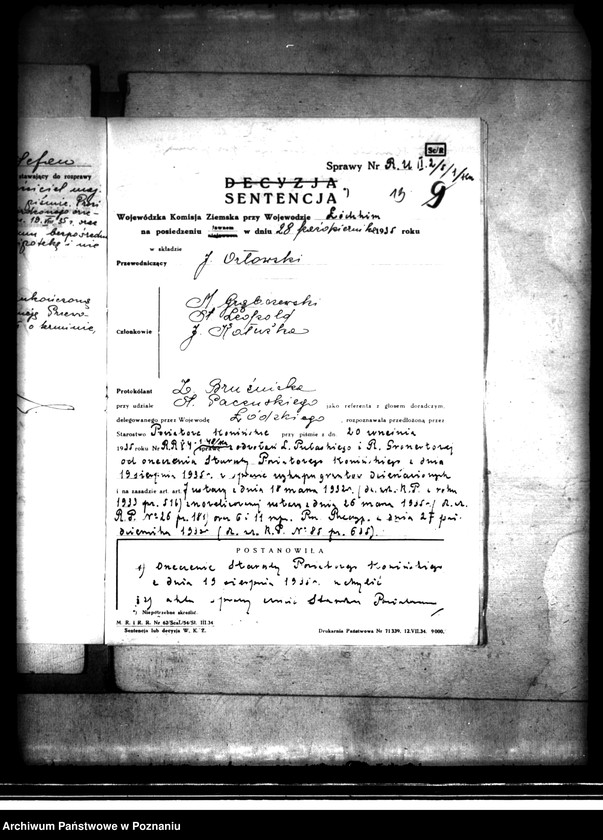 image.from.unit.number "Osada Genowefa powiatu konińskiego /wykup gruntów dzierżawnych/"