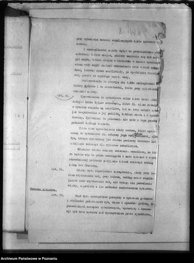 Obraz 12 z jednostki "Deleg. Departamentu Rolnictwa i D. Państw. Rybołówstwo"