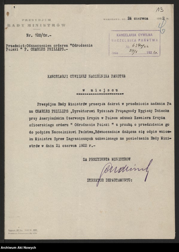 image.from.unit.number "Życzenia, kondolencje…, odznaczenia cudzoziemców"
