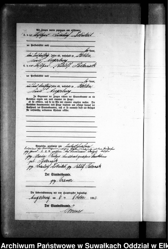 image.from.unit.number "Heiraths-Neben-Register des Preussischen Standes-Amtes Kehlen Kreis Angerburg"