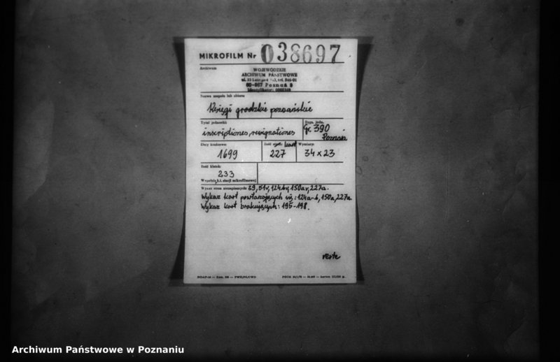 Obraz 2 z jednostki "Inscriptiones, resignationes [protocollon]"