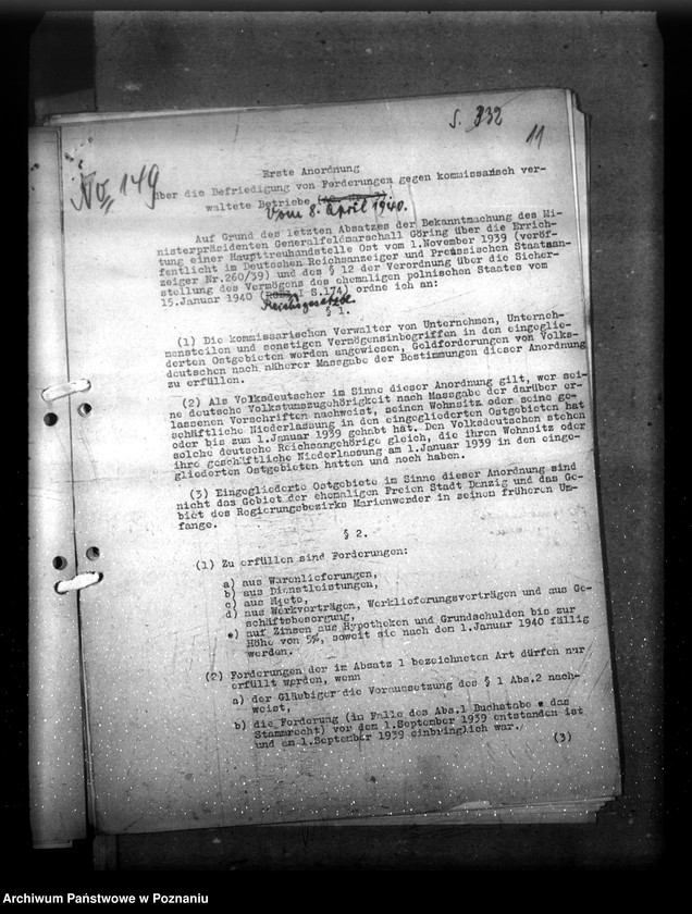 Obraz 16 z jednostki "Verordnungsblatt Nr. 20"