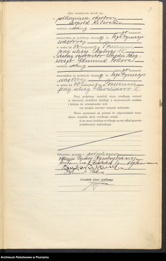 Obraz 5 z jednostki "Księga miejscowa małżeństw tom IV [Rejestr główny małżeństw]"