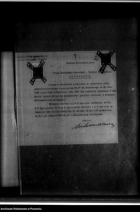 Obraz 6 z jednostki "Gorzelnia rolnicza w Grabowie Królewskim W. Wilkoszewskiego  nr woj. 6631"