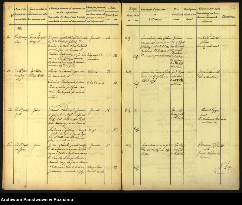 Obraz 9 z jednostki "Księga małżeństw"