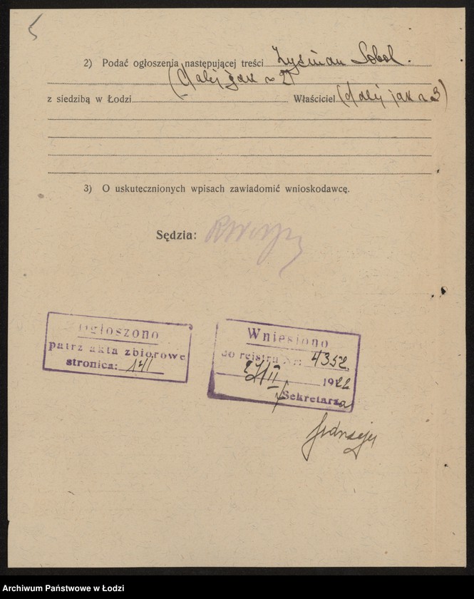 Obraz 7 z jednostki "Sobol Zysma - sklep spożywczy"