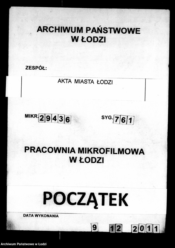Obraz 1 z jednostki "Akta w przedmiocie paszportów"