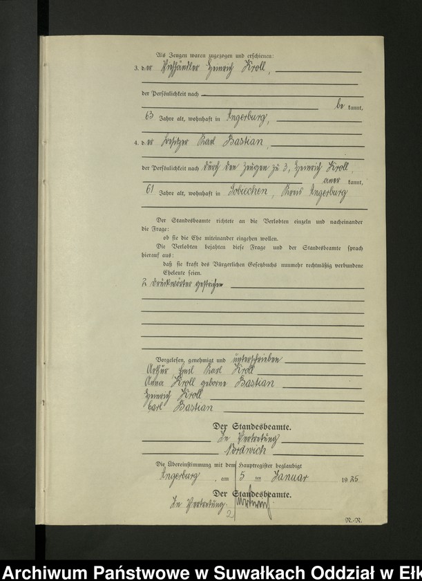 image.from.unit.number "[Heirats - Register (Neben - Register) Standesamt Angerburg einschl. der Bezirke, Gr. Strengeln, Prinowen und Kehlen Kreis Angerburg]"