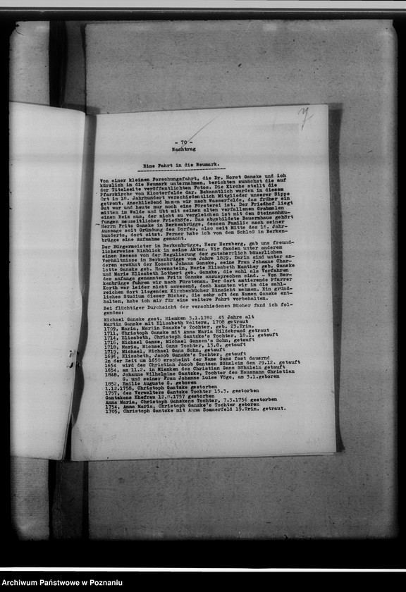 Obraz 11 z jednostki "Genealogische Mitteilungen der Familie Ganske"