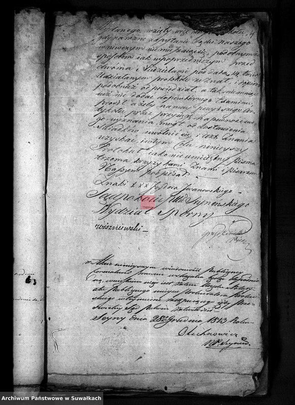 Obraz 8 z jednostki "Anekxa Urzędnika Urodzonych i Umarłych w Gminie przeroślskiej służące do akt ślubnych Urzędnika Stanu Cywilnego na rok 1814"