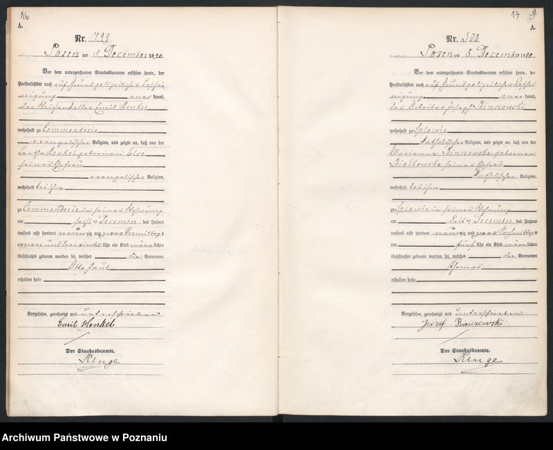 Obraz 12 z jednostki "Księga urodzeń t. II"