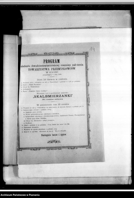 image.from.unit.number "Korespondencja, podania o przyjęcie na członków, sprawy finansowe, odezwy, programy"