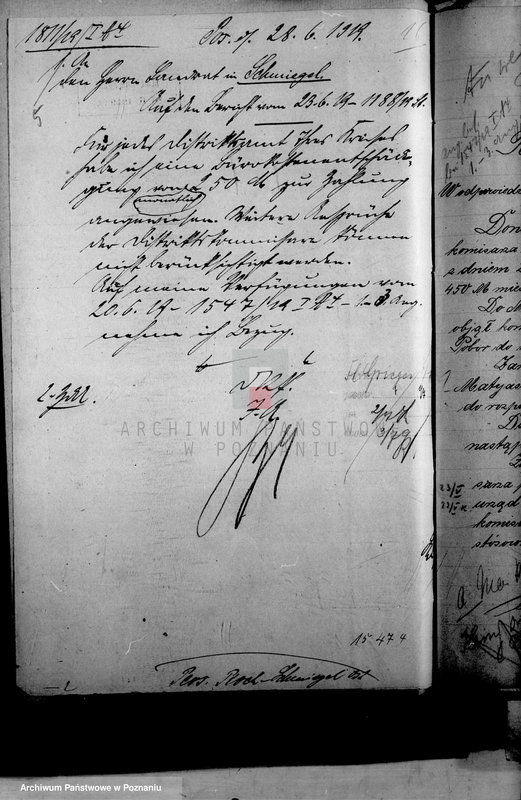 Obraz 10 z jednostki "Stosunki osobiste Władysława Piocha burmistrza miasta Śmigla"