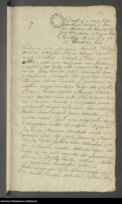 Obraz 16 z jednostki "Volumen 6ty. Księga Isza z roku 1815 [Akta notarialne od numeru 1 do numeru 174]"