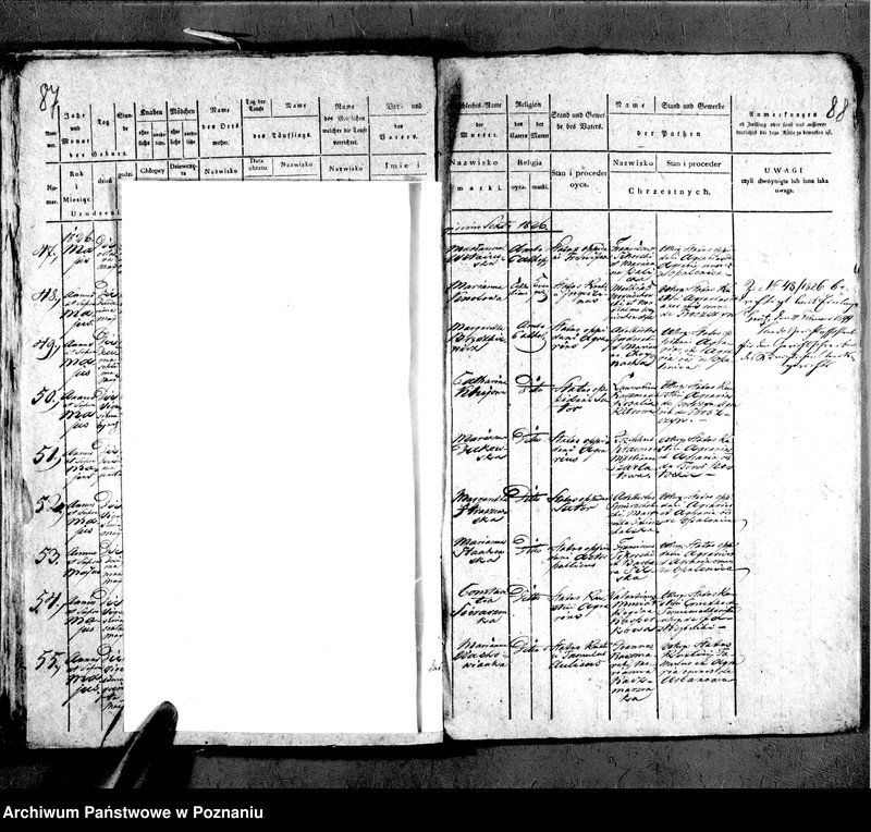 image.from.unit.number "Liber baptisatorum"
