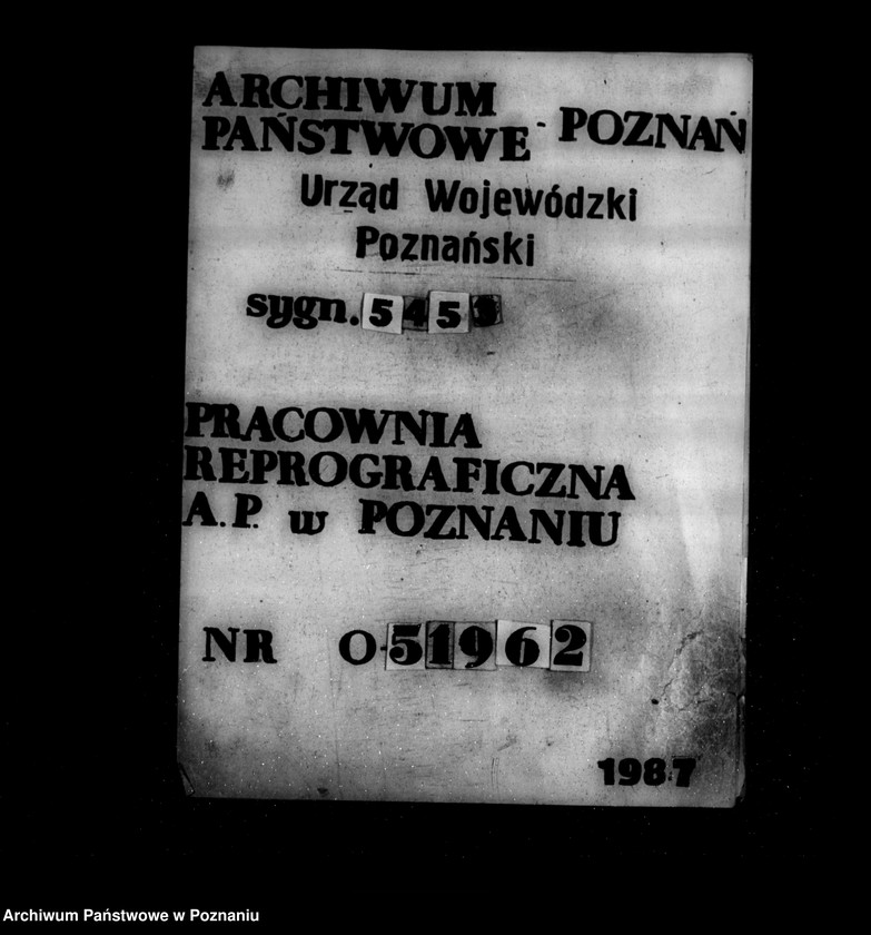 Obraz 1 z jednostki "Gorzelnia majętności Karna powiat wolsztyński nr woj. kotła 5246"